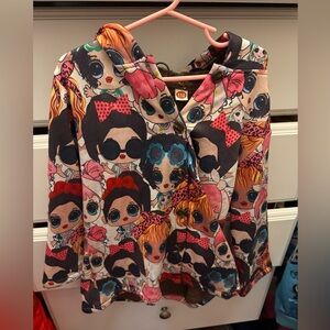 Colorful Cartoon Character Hoodie